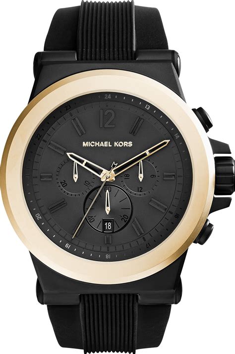 michael kors dylan pavé gunmetal silicone watch|Michael Kors watches for sale.